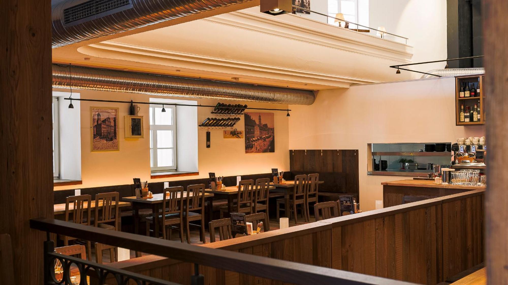 Brauhaus-Hotel Koenig Von Flandern 奥格斯堡 外观 照片